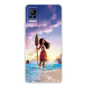 Чехол с мультфильмом Моана Xiaomi Civi 1S (Моана с веслом)