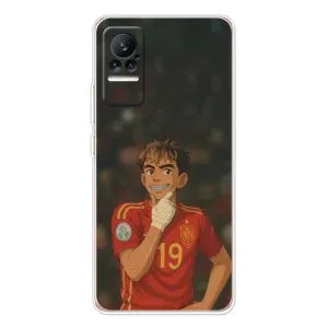 Чехол с футболистом Ламин Ямаль Xiaomi Civi 1S (Ямаль аниме)