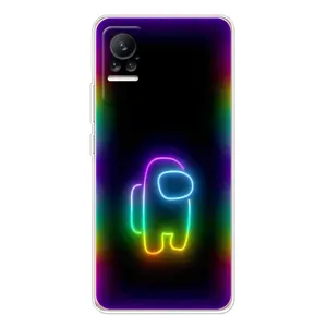 Чохли Амонг Ас для Xiaomi Civi 1S (AlphaPrint) (Яскравий скін)
