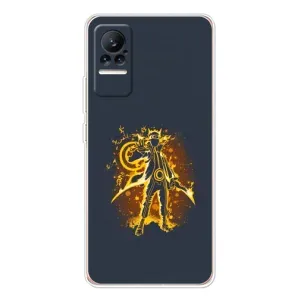 Naruto Anime Чехлы для Сиви 1С (AlphaPrint) (золотой Наруто)