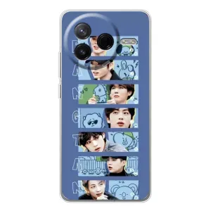 Чехлы BTS для Xiaomi Civi 4Pro (AlphaPrint) (Bangtan)