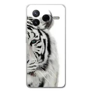Чехлы с картинками животных Xiaomi Civi 4Pro (Белый Тигр)