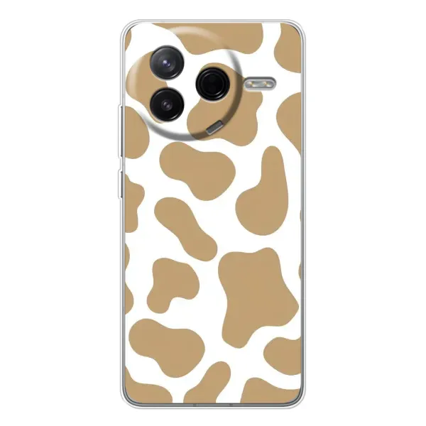 Чехол с принтом «Бежевая буренка» для Xiaomi Civi 4Pro