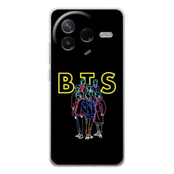 Чехол с принтом «BTS стайл» для Xiaomi Civi 4Pro
