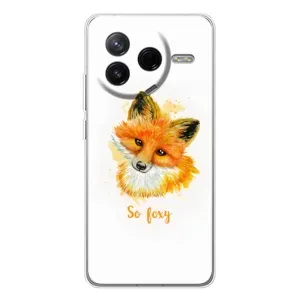 Чехлы с картинкой Лисички для Xiaomi Civi 4Pro (VPrint) (Девочка Лиса)