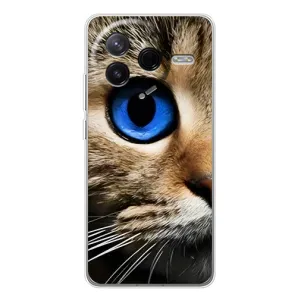 Чехлы с Котиками для Xiaomi Civi 4Pro (VPrint) (Глаз кота)