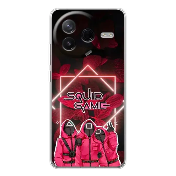 Чехол с принтом «Охранники Игра кальмара» для Xiaomi Civi 4Pro Чехол с принтом «Охранники Игра кальмара» для Xiaomi Civi 4Pro