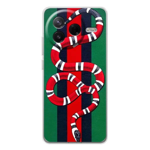 Чехол с принтом «Gucci змия» для Xiaomi Civi 4Pro