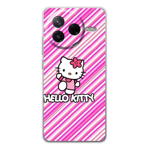 Чехол с принтом «Hello Kytty» для Xiaomi Civi 4Pro