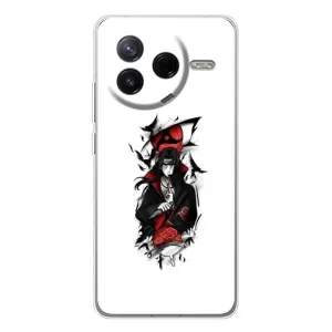 Чехлы на тему: Итачи Учиха для Xiaomi Civi 4Pro (AlphaPrint) (Итачи с атрибутами)