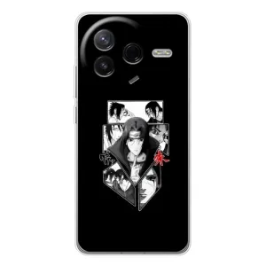 Чехлы на тему: Итачи Учиха для Xiaomi Civi 4Pro (AlphaPrint) (коллаж Итачи)