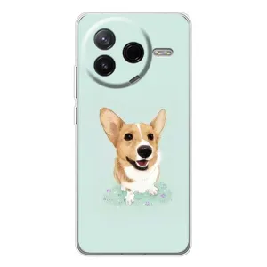 Чехлы с собаками для Xiaomi Civi 4Pro (VPrint) (Корги)