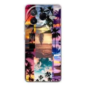 Силіконовий чохол з КАРТИНКАМИ літо для Xiaomi Civi 4Pro (AlphaPrint) (Літня відпустка)