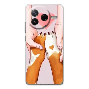 Чехлы с собаками для Xiaomi Civi 4Pro (VPrint) (Любовь к собакам)