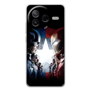Чехлы с героями Марвел Xiaomi Civi 4Pro (VPrint) (Марвел стайл)