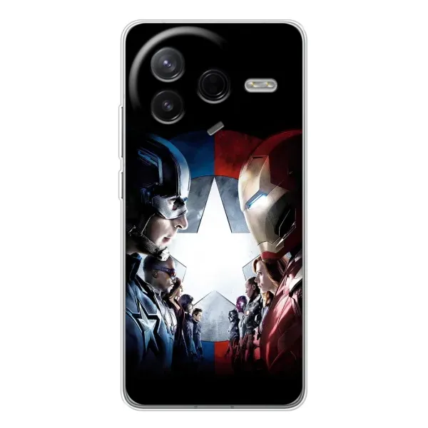 Чехол с принтом «Марвел стайл» для Xiaomi Civi 4Pro
