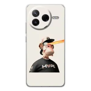 Чохли з Мавпами NFT для Xiaomi Civi 4Pro (AlphaPrint) (мавпа NFT в окулярах)