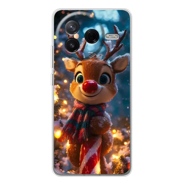 Чохол з принтом «Олень з шарфом» для Xiaomi Civi 4Pro Чохол з принтом «Олень з шарфом» для Xiaomi Civi 4Pro