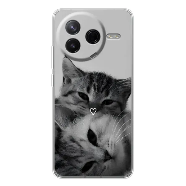 Чехол с принтом «Пара котов» для Xiaomi Civi 4Pro