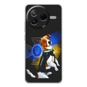 Чехлы с картинкой собаки Патрон для Xiaomi Civi 4Pro (AlphaPrint) (Патрон собачка)