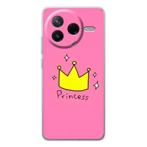 Чехол с картинкой (Стильные) для Сиви 4Про - (AlphaPrint) (Princess)