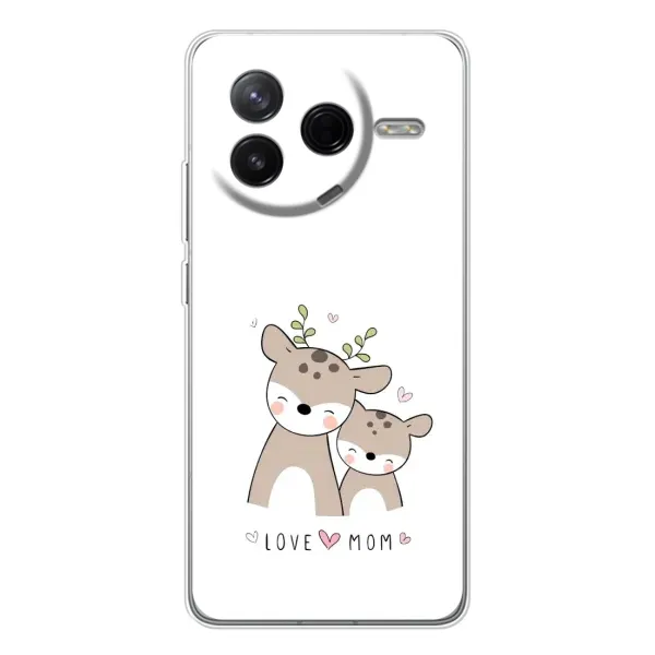 Чехол с принтом «Оленята мама и малыш» для Xiaomi Civi 4Pro Чехол с принтом «Оленята мама и малыш» для Xiaomi Civi 4Pro