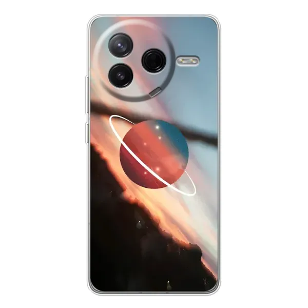 Чохол з принтом «Сатурн» для Xiaomi Civi 4Pro