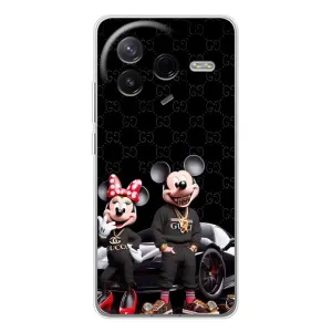 Чехол Disney Mouse Xiaomi Civi 4Pro (PREMIUMPrint) (Семья Маусов)