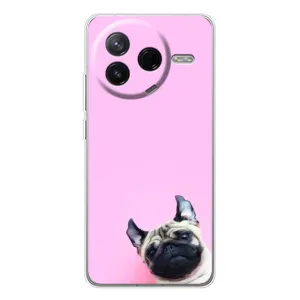 Чехлы с собаками для Xiaomi Civi 4Pro (VPrint) (Смешная собака)