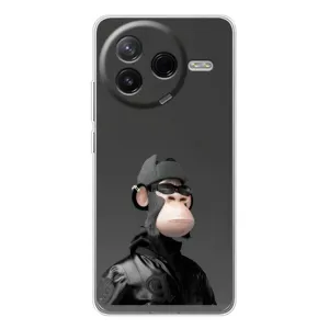 Чохли з Мавпами NFT для Xiaomi Civi 4Pro (AlphaPrint) (стильна мавпа NFT)