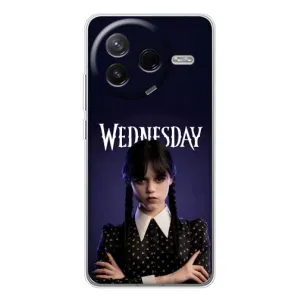 Силиконовый чехол с картинкой для Xiaomi Civi 4Pro (Wednesday)