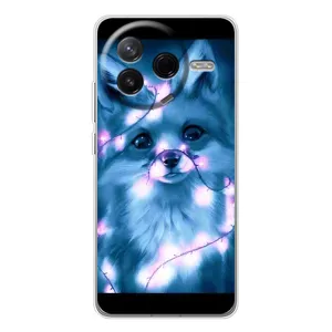 Чехлы с картинкой Лисички для Xiaomi Civi 4Pro (VPrint) (Яркая лисичка)