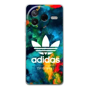 Чехлы Адидас для Xiaomi Civi 4Pro (AlphaPrint) (Яркий Адидас)