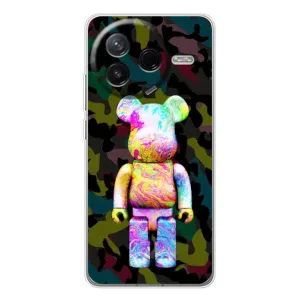 Чехлы для Xiaomi Civi 4Pro - Bearbrick Louis Vuitton (PREMIUMPrint) (Яркий Bearbrick)