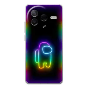 Чохли Амонг Ас для Xiaomi Civi 4Pro (AlphaPrint) (Яскравий скін)