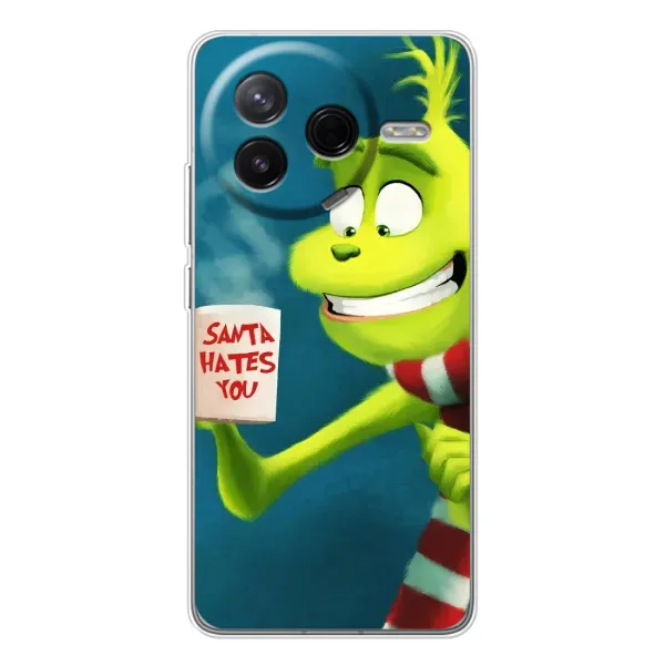 Чехол с принтом «Зеленый Гринч» для Xiaomi Civi 4Pro