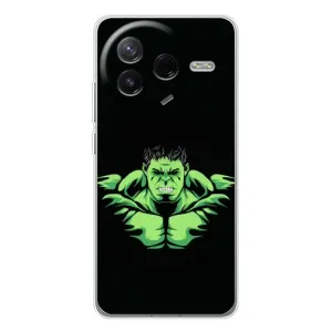 Чехлы с героями Марвел Xiaomi Civi 4Pro (VPrint) (Зелёный Халк)