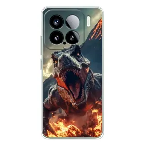 Чохол з картинкою 'Хижаки' для Xiaomi Civi 5Pro (Вогняний динозавр)