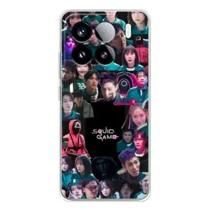 Чохол Гра в кальмара для Xiaomi Civi 5Pro (Колаж Гра кальмара)