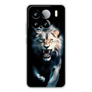 Чохол з картинкою 'Хижаки' для Xiaomi Civi 5Pro (Лев у темряві)