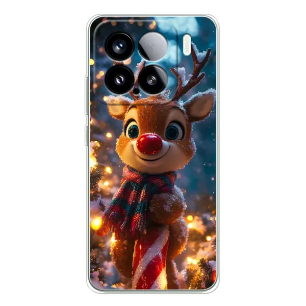 Чохол з принтом «Олень з шарфом» для Xiaomi Civi 5Pro