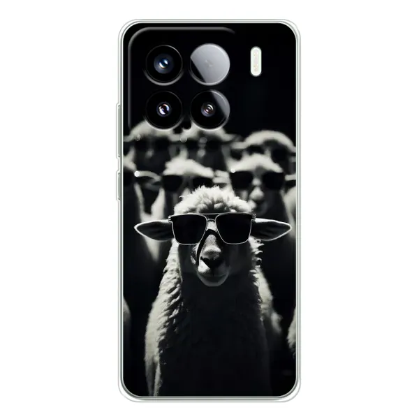 Чехол с принтом «Овечка в очках» для Xiaomi Civi 5Pro Чехол с принтом «Овечка в очках» для Xiaomi Civi 5Pro