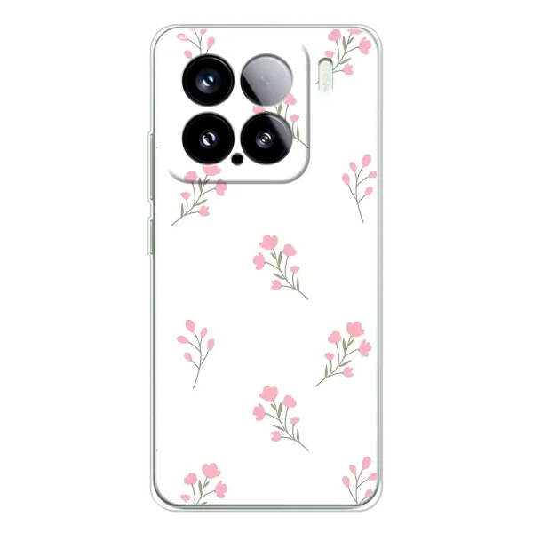 Чохол з принтом «Рожеві квіти» для Xiaomi Civi 5Pro