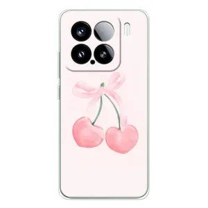 Чохол з розовим принтом для Xiaomi Civi 5Pro (Рожеві вишні)
