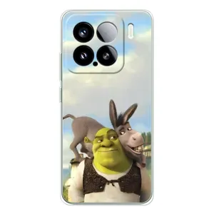 Чохол з мультфільмом Шрек на Xiaomi Civi 5Pro (Шрек та Осел)
