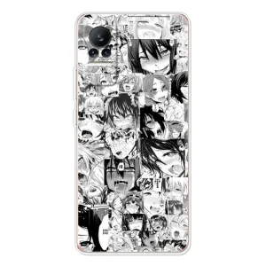 Чехлы Персонажи Аниме Наруто для Xiaomi Civi (AlphaPrint) (Ahegao manga)