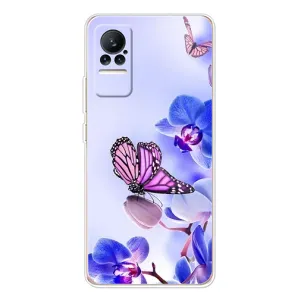 Чехлы с Цветами для Xiaomi Civi (VPrint) (Бабочка на цветочке)