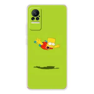 Чехол с Симпсонами для Xiaomi Civi (VPrint) (Барт Симпсон)