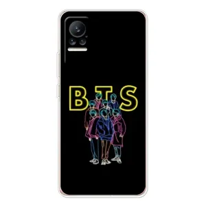 Чехлы BTS для Xiaomi Civi (AlphaPrint) (BTS стайл)