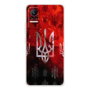 Украинские Чехлы для Xiaomi Civi с картинкой УПА (AlphaPrint) (ГЕРБ УПА)